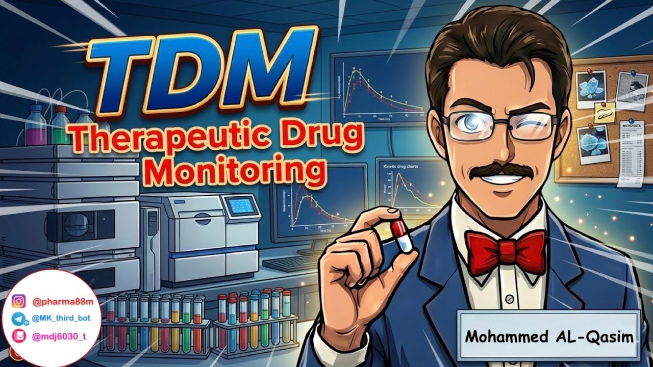 مرحلة خامسة | ك 2 | TDM | شرح الجزء الرياضي محاضرة Clearance + Extraction Ratio 