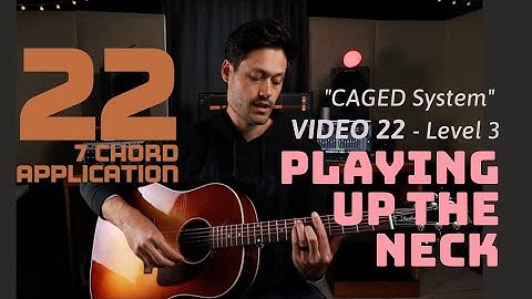 CAGED Guitar Chord Progression - Video 22 - Chord Transition Practice