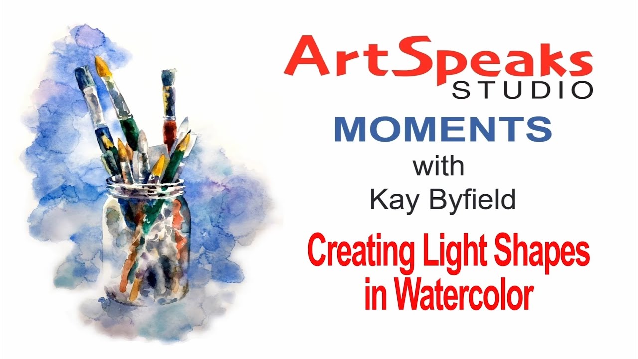 Creating Light Shapes in Watercolor