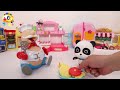 Story Show | Yummy Hamburger | Chef Kiki | Baby Panda Chef | ToyBus