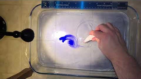 Slow Motion Starting Vortex