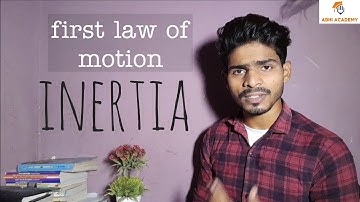 First law of motion।। inertia।। by abhishek kumar #abhiacademy #physics_in_a_minute