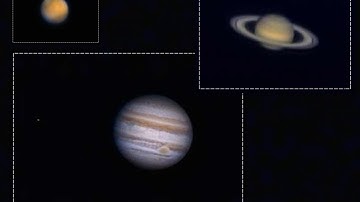 A look at the Mars, Saturn & Jupiter through my telescope