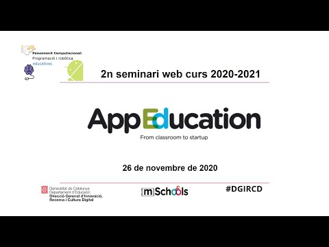 App Education: 2n seminari web:Ideació