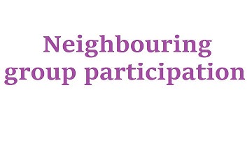 Neighbouring group participation CSIR June 2018 Solved problem