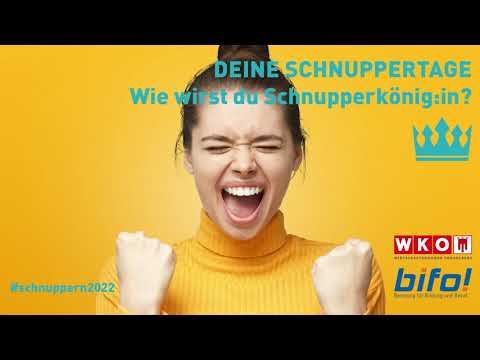 KICK OFF #schnuppern2022 | Teil 3: Deine Schnuppertage - Wie wirst du Schnupperkönig:in?