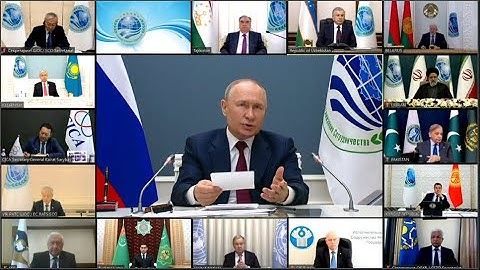 Vladimir Putin Addresses the Shanghai Cooperation Organization State Council June 2023 - English Sub