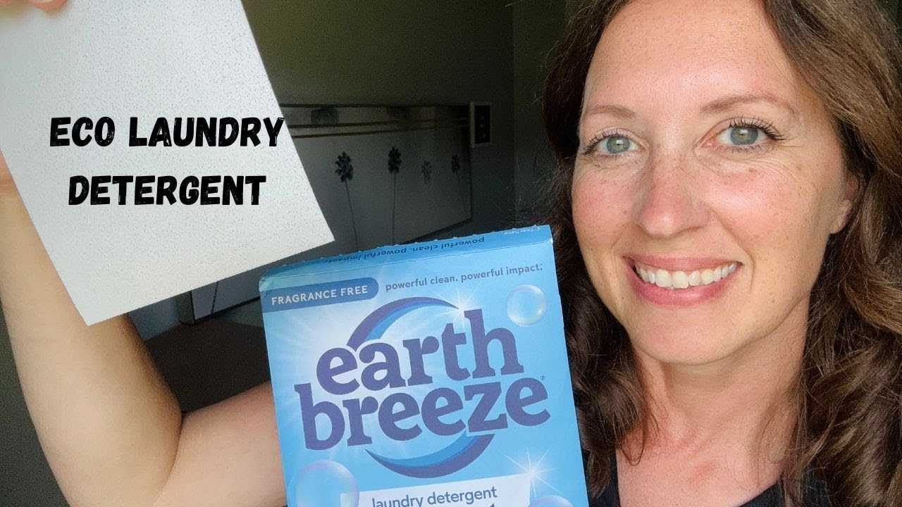 Earth Breeze Laundry Detergent Sheets – Fragrance-Free, Eco-Friendly ...