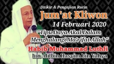 Pengajian Habib Lutfi Rutinan Jum