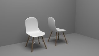 моделирование стула Cindy в 3ds max