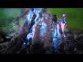 🔥 Blue Fireplace/Campfire 10 Hours 1080p NO CUT !