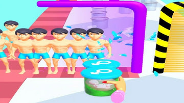 Clone Rush MAX LEVEL 🌈🌆 Gameplay All Levels Walkthrough iOS, Android New Game