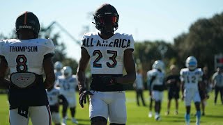 UA Next Practice Day Two: Part 2 Team Fire WR vs. DB 1on1s