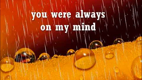 ALWAYS ON MY MIND - Willie Nelson (Lyrics) - DayDayNews