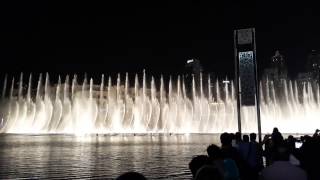 Dubai Fountain : The Dubai Mall; Burj Khalifa HD