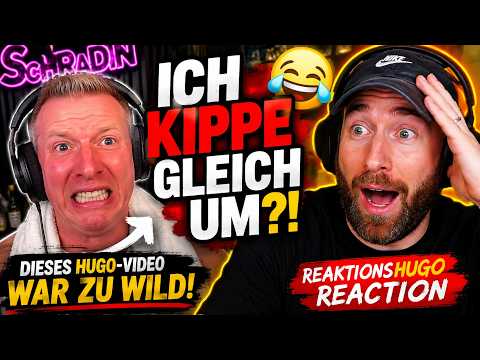 ICH KIPPE GLEICH UM?! 😂 Dieses Hugo-Video war zu wild | ReaktionsHugo Reaction