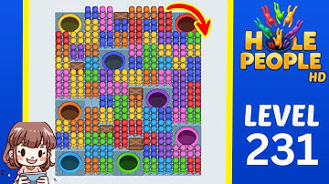 Hole People Level 231 Solution Walkthrough