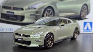 Aoshima Nissan Gt-R R35 2024 Snap Kit Build