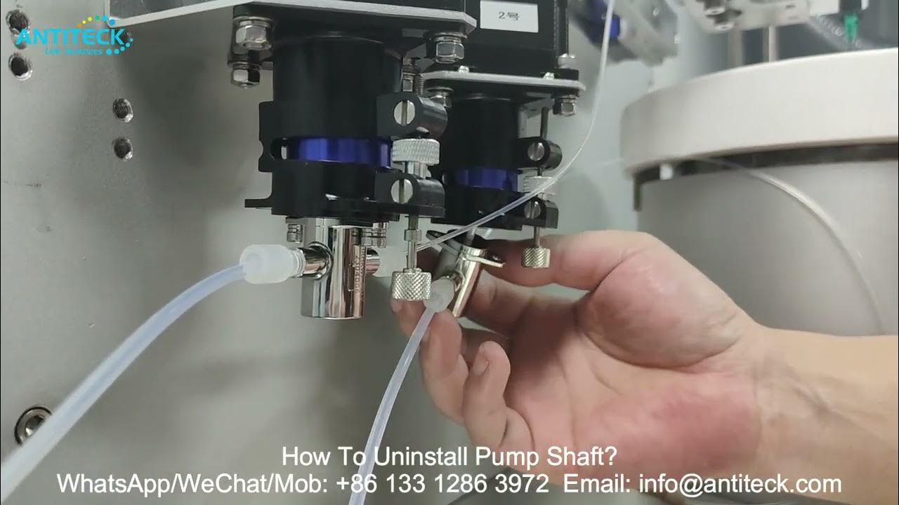 How To Uninstall Pump Shaft? Lyophilized Beads Making Machine Maintenance Lyophilized Reagent