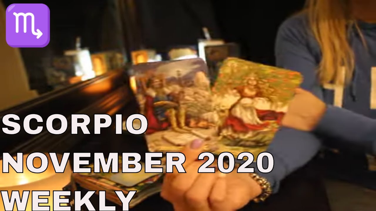 SCORPIO: "SMILING BRIGHT THIS WEEK" NOVEMBER 2020 TAROT LOVE WEEKLY READING