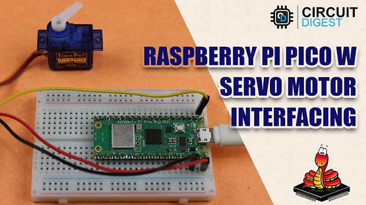 Controlling Servo Motor with Raspberry Pi Pico W using MicroPython