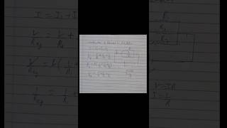 Combination of Resistor in Parallel Class 12th Physics Chapter 3 Current Electricity