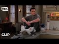 Friends chandler and joey miss being roommates season 2 clip  tbs
