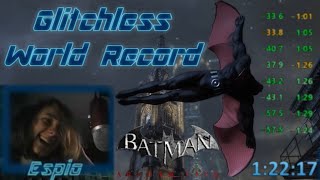 Batman: Arkham City - Glitchless Speedrun Former World Record - 1:22:17