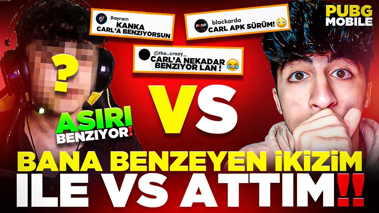 HERKESİN BANA BENZETTİĞİ İKİZİM İLE VS ATTIM! ( AŞIRI BENZİYOR! 😱 )  –  PUBG Mobile