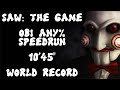 SAW: The Game - Obi Any% Speedrun - 10&#39;45&quot; [World Record]