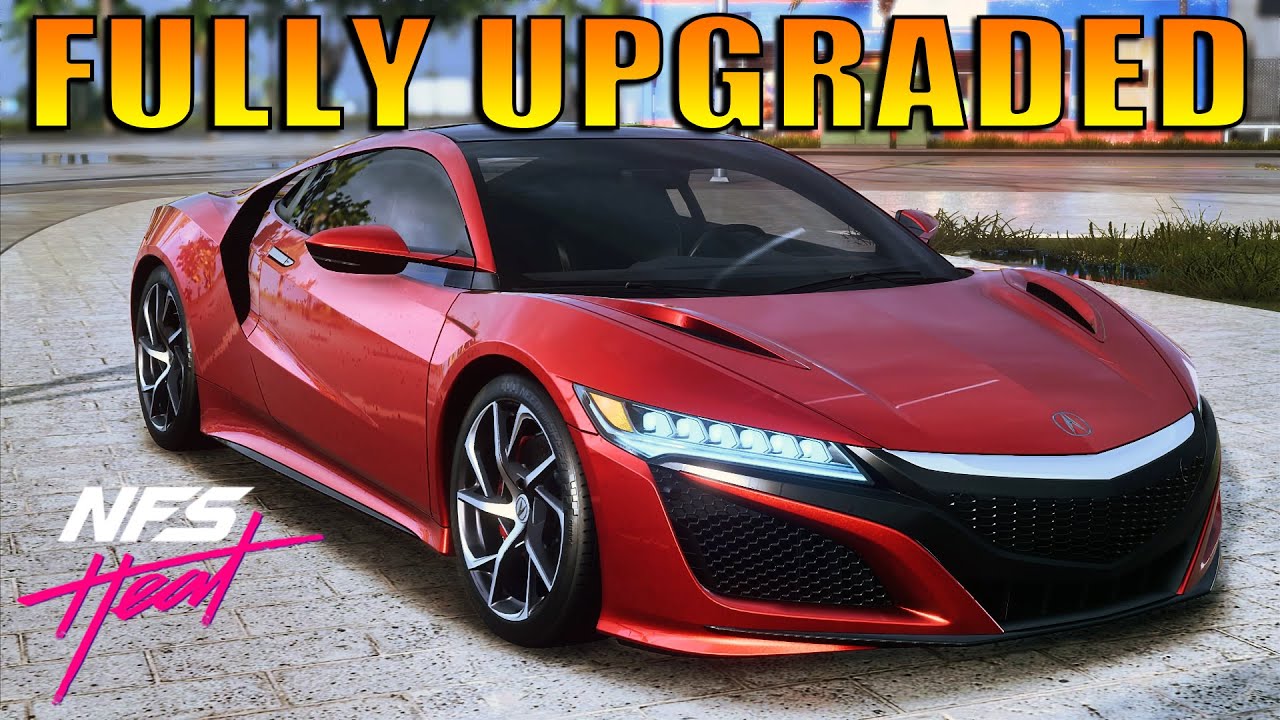 NFS Heat ACURA NSX Best Engine Fully Upgraded 400+ Ultimate+ Parts