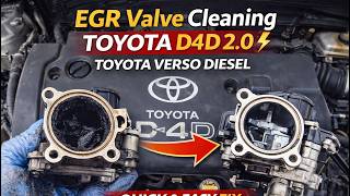EGR Valve Cleaning Toyota D4D 2.0 ⚡ Quick & Simple Fix (P0401 Solution) screenshot 5