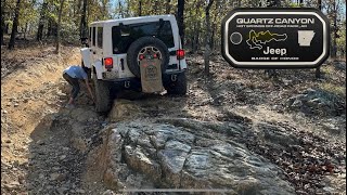 Jeep Badge of Honor Quartz Canyon Trail Hot springs off-road park