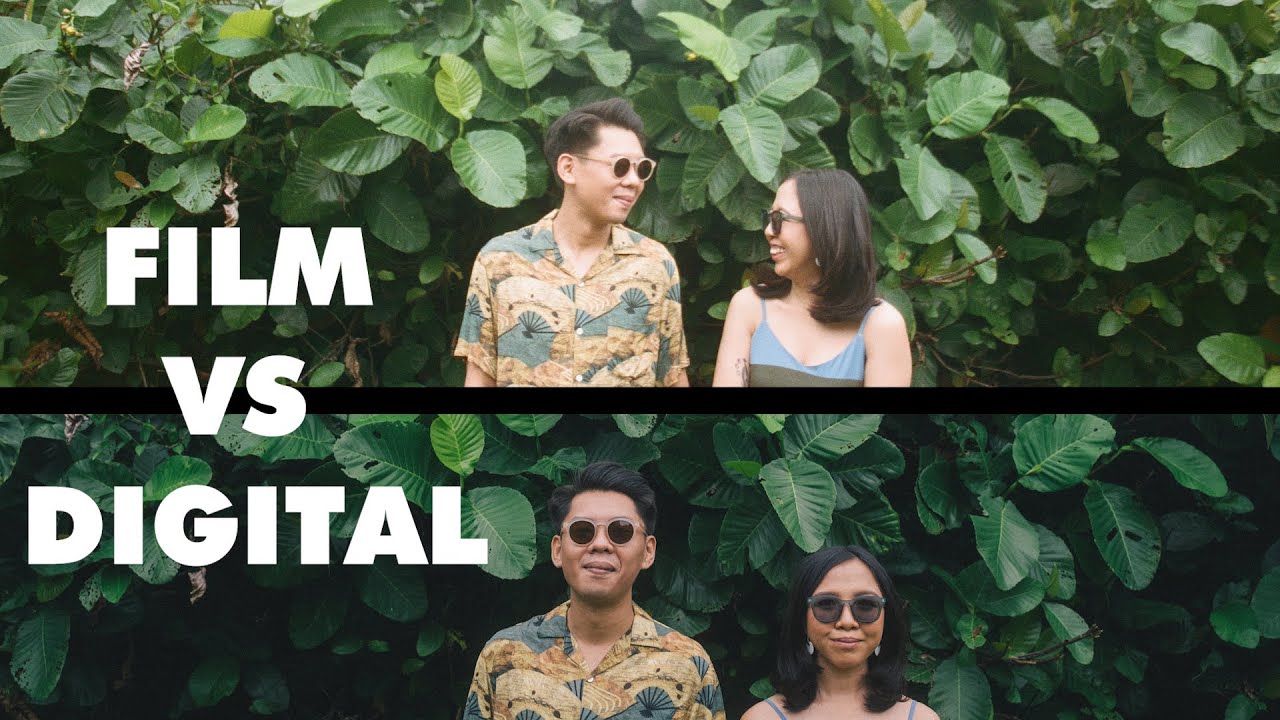 Film vs Digital photography comparison. Kodak Porta 400 & Cinestill