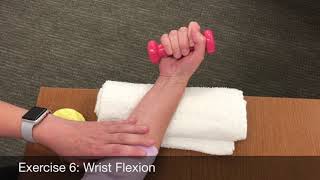 Video-Assisted Therapy Program After Cmc Arthroplasty Video 3 Of 3- Cmc Strength