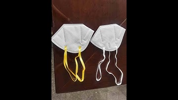 6 minutes debugging fully automatic headband N95 mask machine testing N95 mask machine FFP2 FFP3