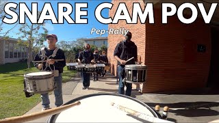 Drumline Pep-Rally Snare Cam