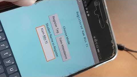 Using MIT App inventor with NFC NTAG203