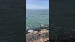 Gorgeous 74 degree day off seawall, Galveston, TX