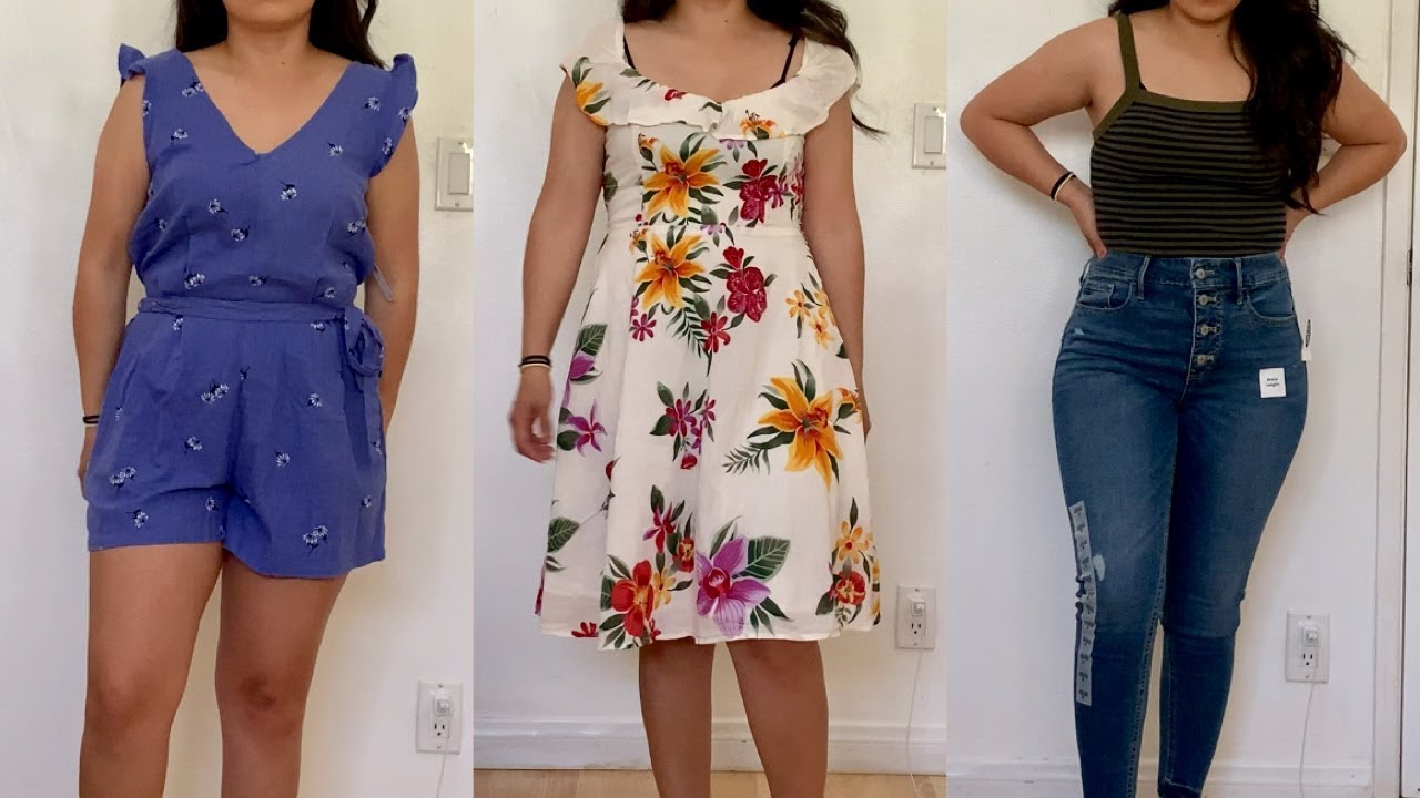 OLD NAVY Spring / Summer clothes | TRY ON HAUL 2019