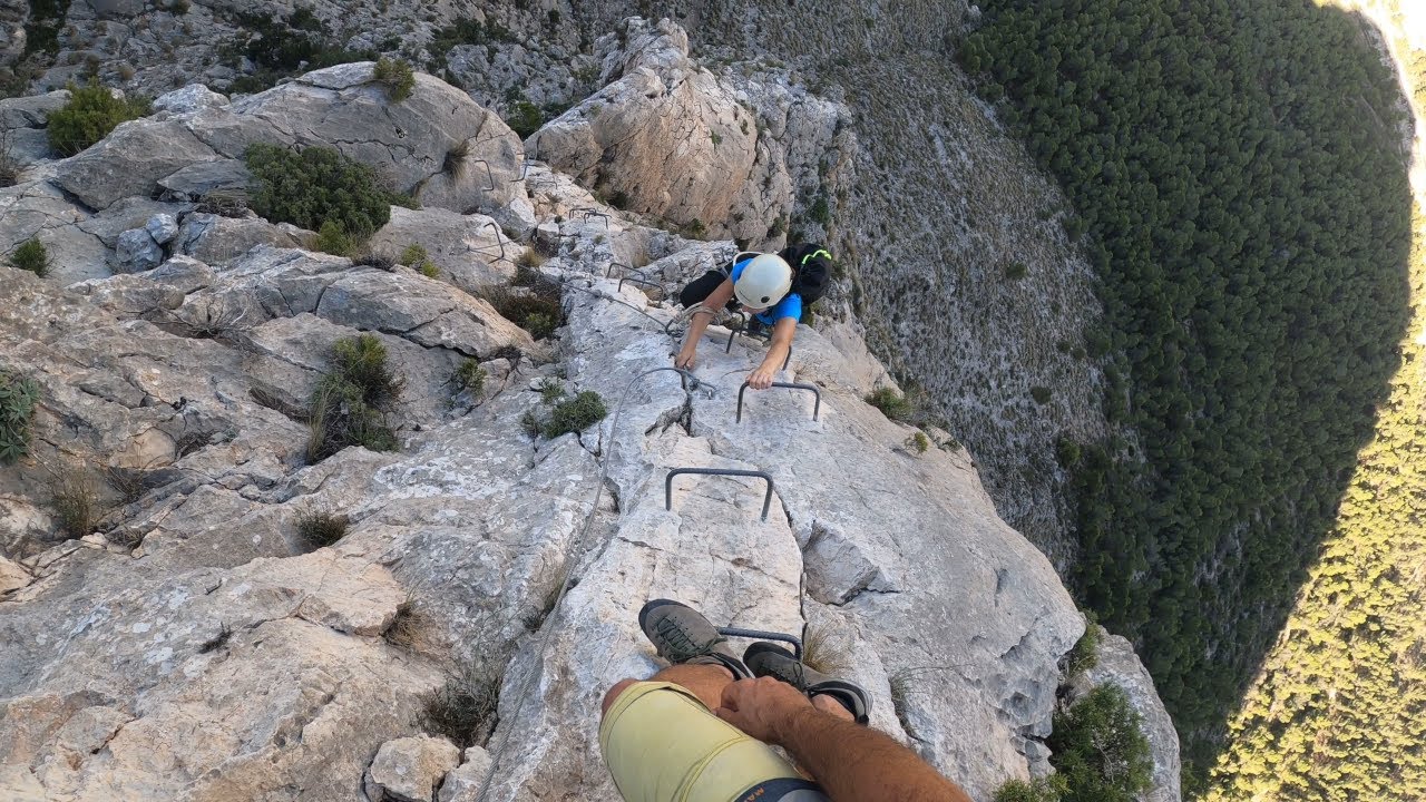 Vía Ferrata del Ponoig, Polop, Alicante