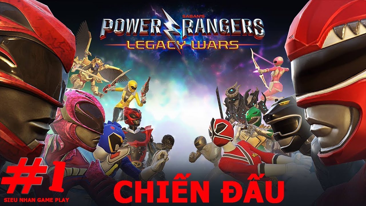 Power Rangers: Legacy Wars #1 | Mở khóa siêu nhân KHỦNG LONG và BÒ TÓT | Sieu nhan game play - YouTube Sieu Nhan Game Play