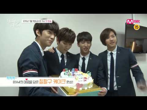 150109 메이킹 B1A4, 칠팔구 촬영현장 깜짝방문!