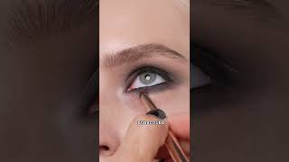 Viral Black Smoky Matte Eye Makeup✨️ #makeuptutorial #makeup #eyemakeup #viralvideo #youtubeshorts