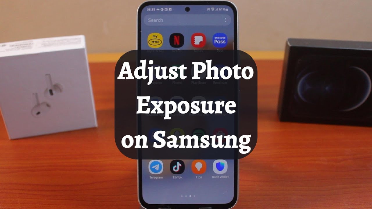 How to Adjust Photo Exposure on Samsung - YouTube