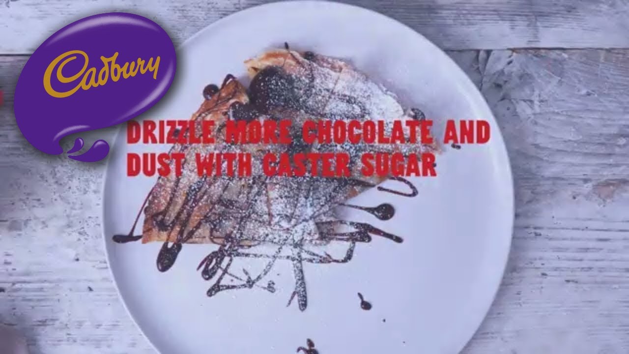 Liam Charles makes a Creme Egg pancake calzone for pancake day - A simple a step-by-step recipe video from Liam himself, including tips and tricks, on how to make his Creme Egg pancake calzone