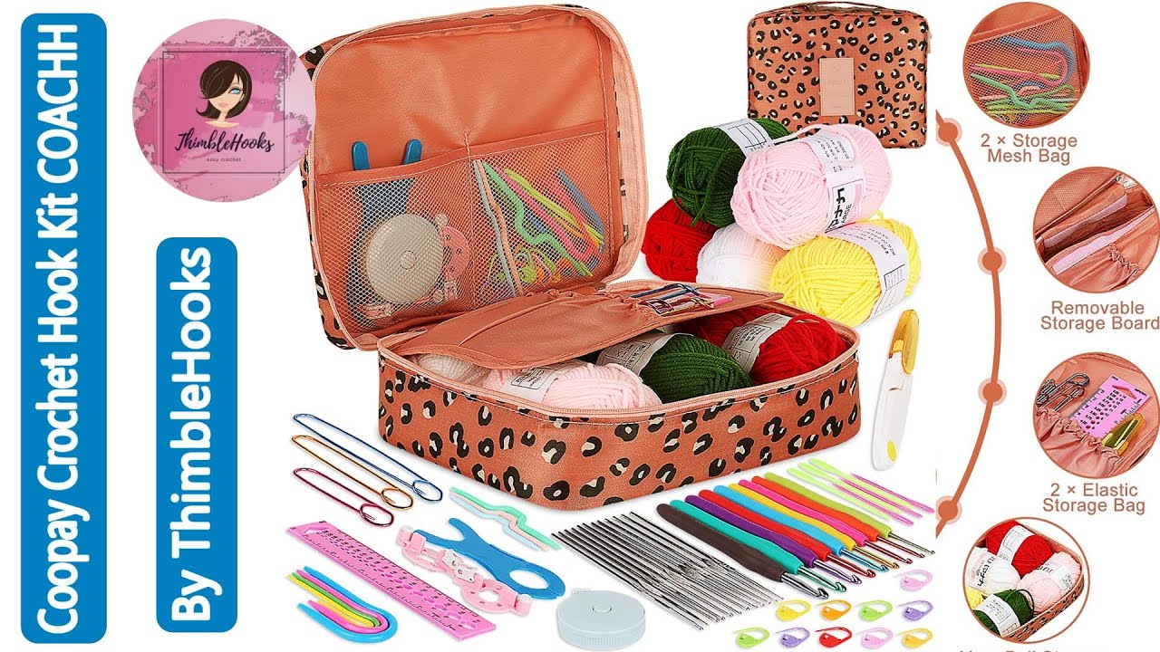 Coopay Crochet Hook Kit / COACHH / Unboxing / Amazon Giftable YouTube
