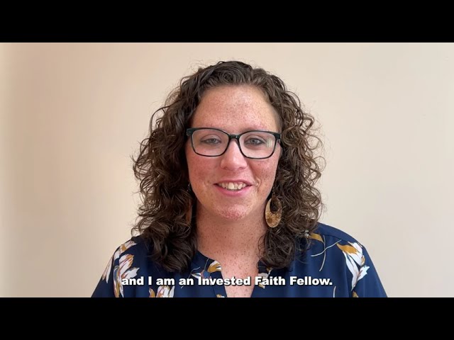 Invested Faith Fellow Chelsea Spyres and the Wilmington Kitchen Collective