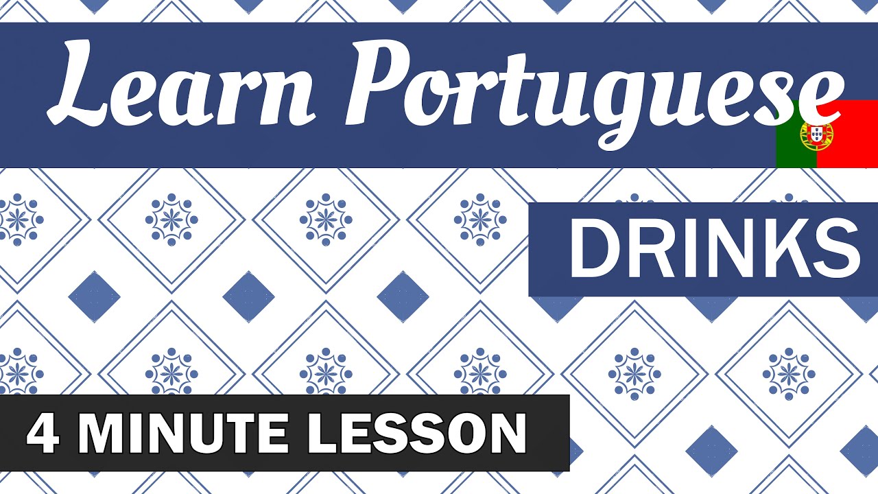 Learn Portuguese - Drink names and beer sizes!