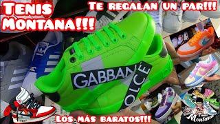 🔥Tenis Montana sneakers clon local gorras playeras gabbana Lacoste🔥 - YouTube